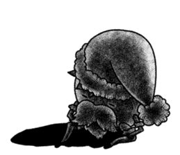 Strawberry Santa sticker #8499324