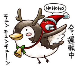 Strawberry Santa sticker #8499330