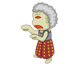 Thai Ghosts Festival sticker #8499480