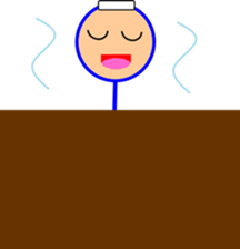 Human Hyorohyoro 2 sticker #8499775