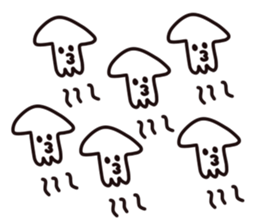 Squid  Sticker sticker #8499961