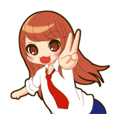 NOZOMI of girls' school draft beer sticker #8500098