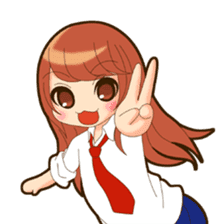 NOZOMI of girls' school draft beer sticker #8500098