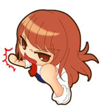 NOZOMI of girls' school draft beer sticker #8500101