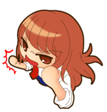 NOZOMI of girls' school draft beer sticker #8500101