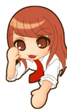 NOZOMI of girls' school draft beer sticker #8500102