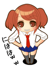 NOZOMI of girls' school draft beer sticker #8500103