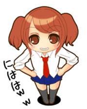 NOZOMI of girls' school draft beer sticker #8500103