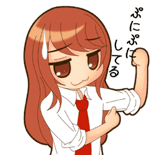 NOZOMI of girls' school draft beer sticker #8500113