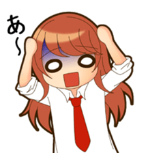 NOZOMI of girls' school draft beer sticker #8500115