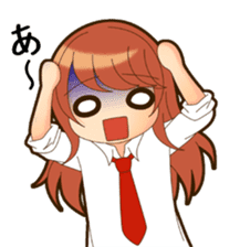 NOZOMI of girls' school draft beer sticker #8500115