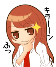 NOZOMI of girls' school draft beer sticker #8500116