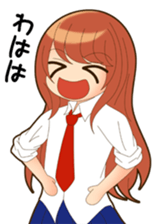 NOZOMI of girls' school draft beer sticker #8500117