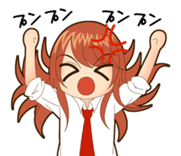 NOZOMI of girls' school draft beer sticker #8500118