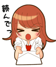 NOZOMI of girls' school draft beer sticker #8500119