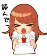 NOZOMI of girls' school draft beer sticker #8500119