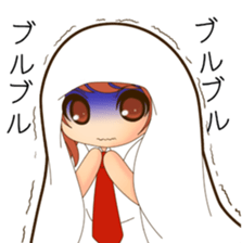 NOZOMI of girls' school draft beer sticker #8500122