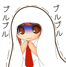 NOZOMI of girls' school draft beer sticker #8500122