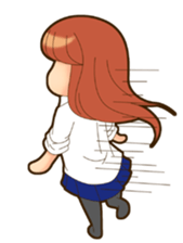 NOZOMI of girls' school draft beer sticker #8500126