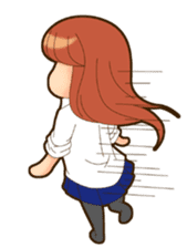 NOZOMI of girls' school draft beer sticker #8500126