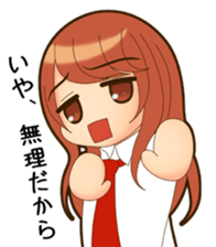 NOZOMI of girls' school draft beer sticker #8500131