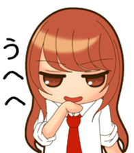 NOZOMI of girls' school draft beer sticker #8500135