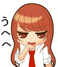 NOZOMI of girls' school draft beer sticker #8500135