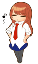 NOZOMI of girls' school draft beer sticker #8500136