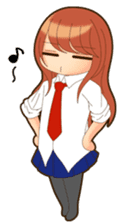 NOZOMI of girls' school draft beer sticker #8500136