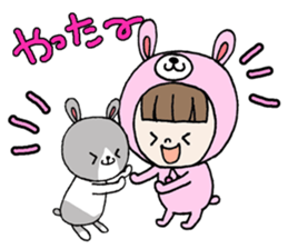 Pretty Favorite girl sticker #8500421