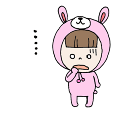 Pretty Favorite girl sticker #8500430