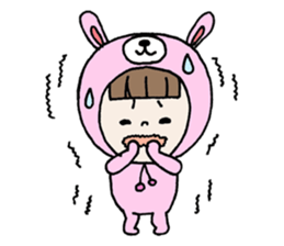 Pretty Favorite girl sticker #8500432