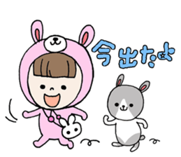 Pretty Favorite girl sticker #8500434