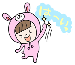 Pretty Favorite girl sticker #8500436