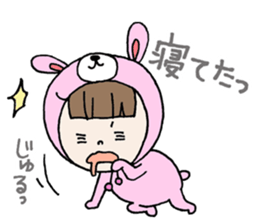 Pretty Favorite girl sticker #8500438