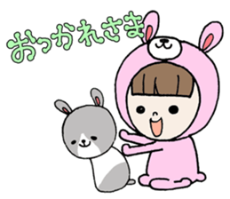 Pretty Favorite girl sticker #8500453