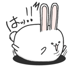 Short leg rabbit sticker #8500584