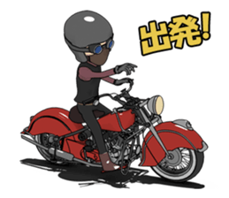 Leisurely rider sticker #8500706