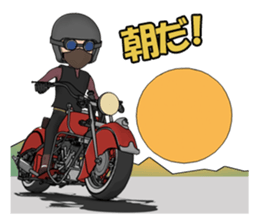 Leisurely rider sticker #8500708