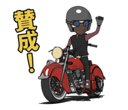 Leisurely rider sticker #8500712