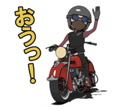 Leisurely rider sticker #8500720
