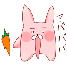 Super ordinary rabbit sticker #8501064