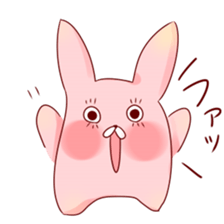Super ordinary rabbit sticker #8501075