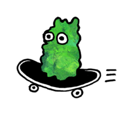 Green Tea Sticker sticker #8501703