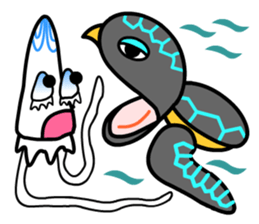 Space Jellyfish CRUNCHY - 2 sticker #8501820