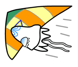 Space Jellyfish CRUNCHY - 2 sticker #8501827