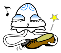 Space Jellyfish CRUNCHY - 2 sticker #8501831