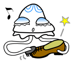 Space Jellyfish CRUNCHY - 2 sticker #8501831