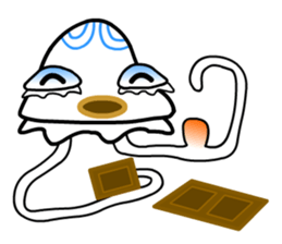 Space Jellyfish CRUNCHY - 2 sticker #8501833