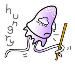 Space Jellyfish CRUNCHY - 2 sticker #8501838